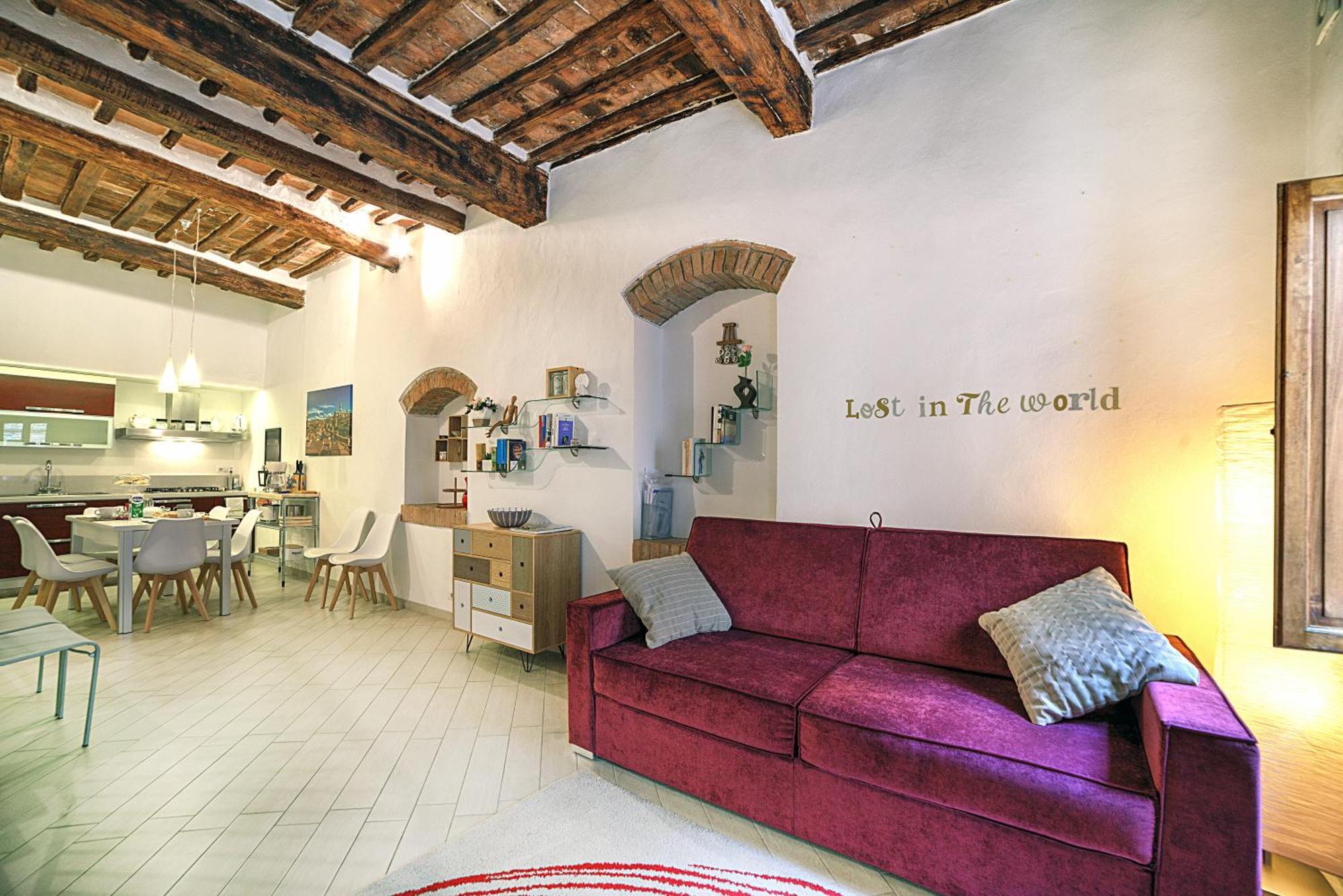 Cozy Apartment In The Heart Of Siena Luaran gambar
