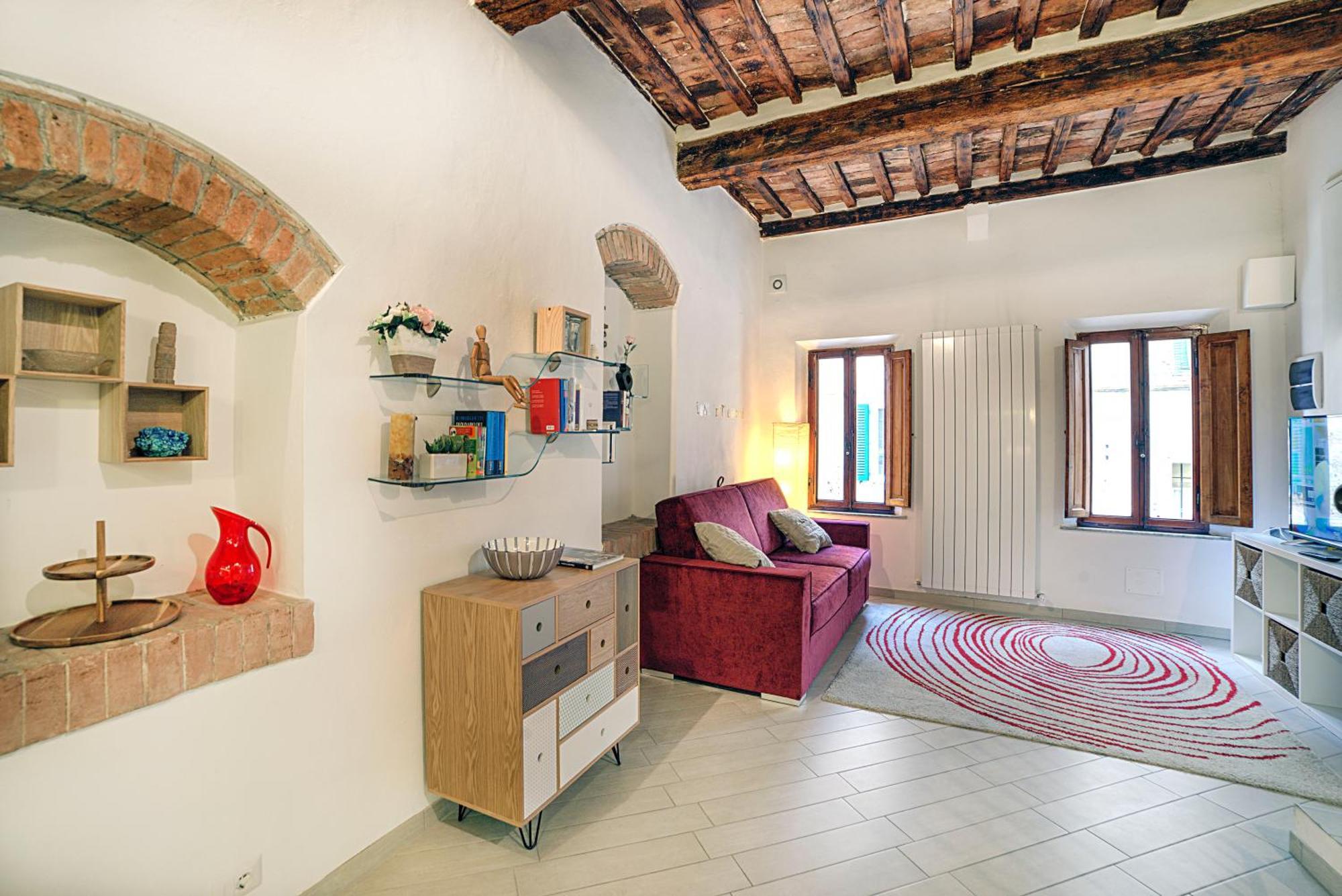 Cozy Apartment In The Heart Of Siena Luaran gambar